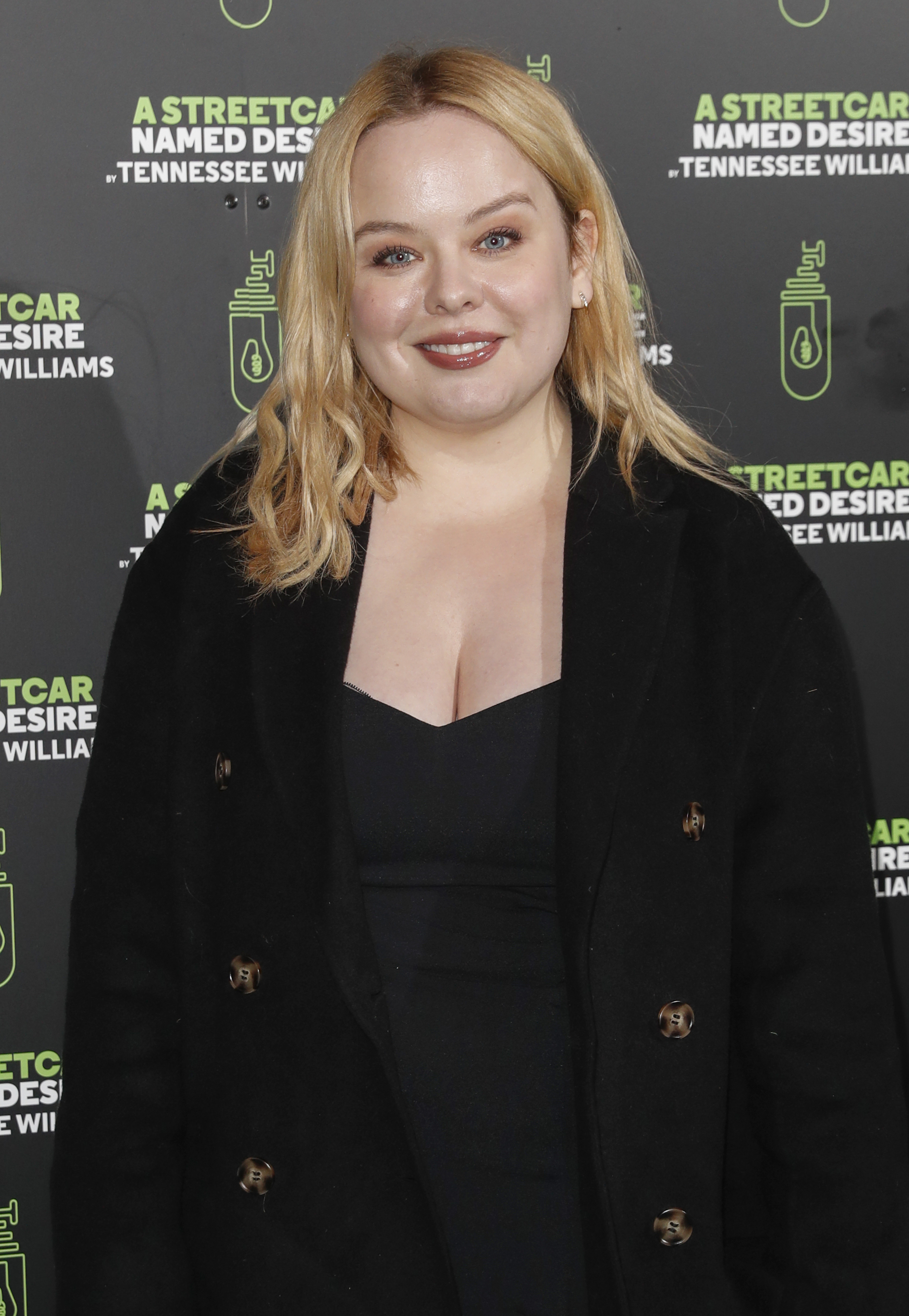 Nicola Coughlan poses at "A Streetcar Named Desire" West End Opening at the Phoenix Theatre on March 28, 2023, in London, England | Source: Getty Images