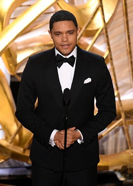 Trevor Noah speaking onstage during the 91st Annual Academy Awards in Hollywood, California | Photo: Getty Images