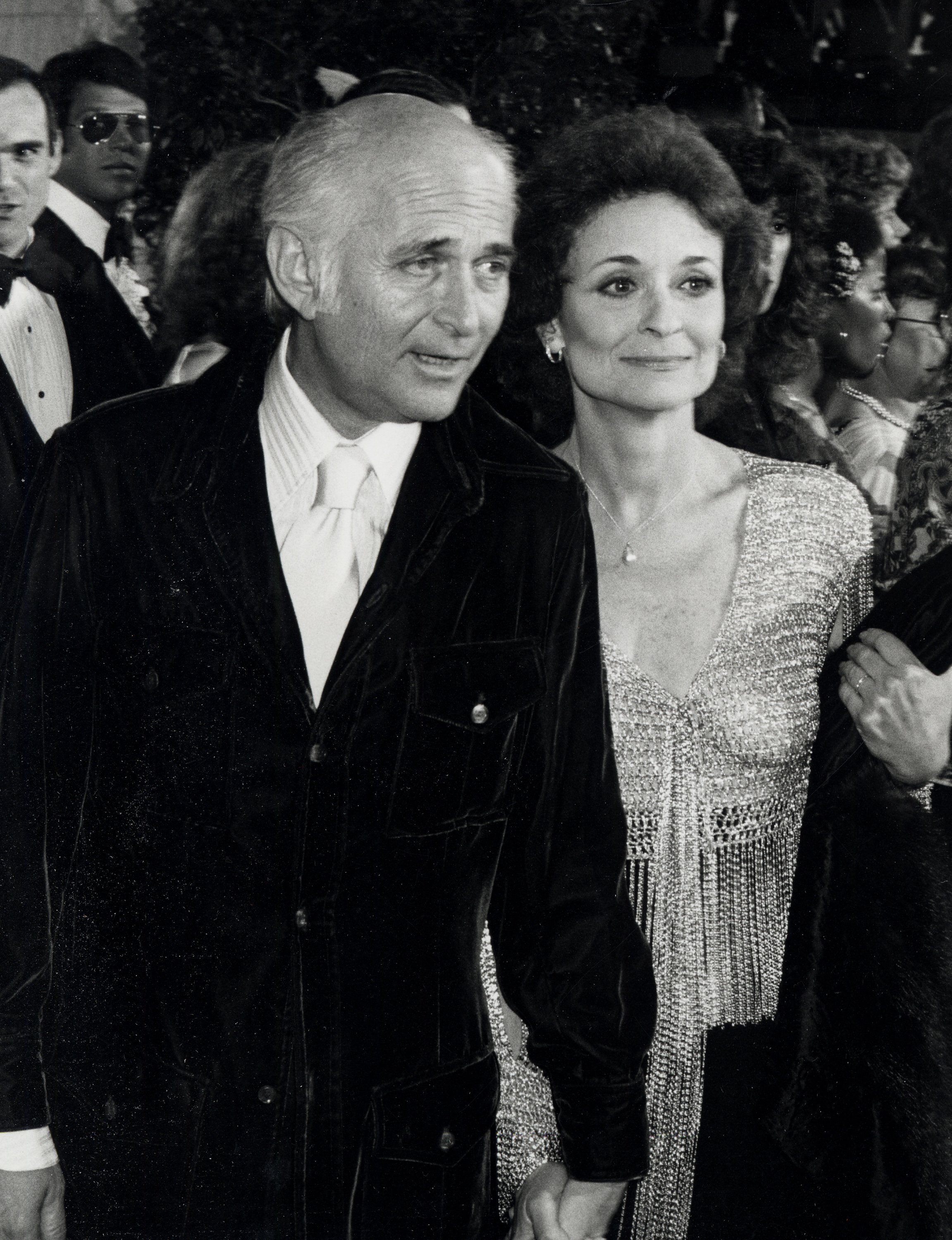 Producer Norman Lear and Frances Loeb attending the premiere of 'Hair' on March 14, 1979 at the ABC Center in Century City, California. | Source: Getty Images