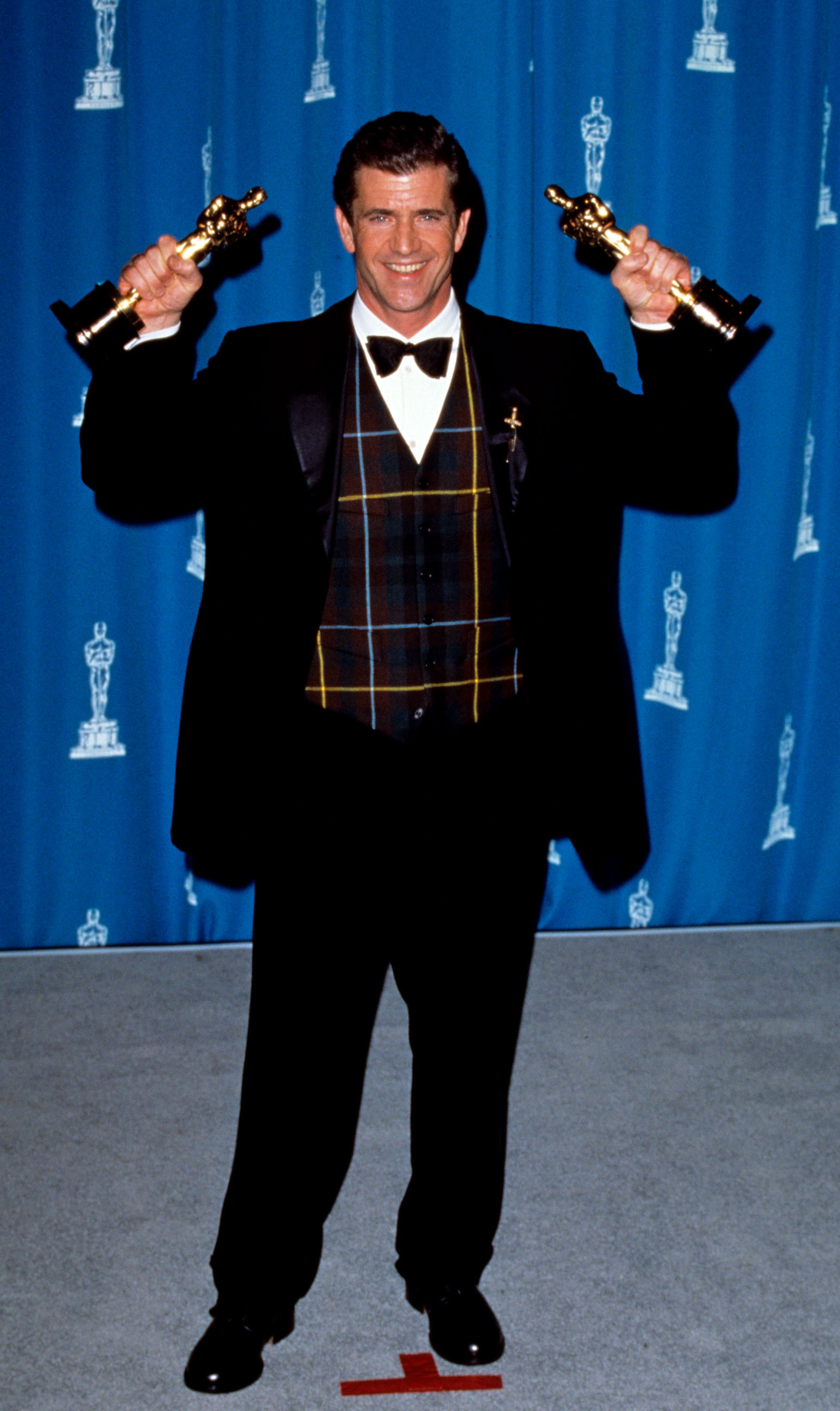Mel Gibson during The 68th Annual Academy Awards at Dorothy Chandler Pavilion in Los Angeles, California. | Source: Getty Images