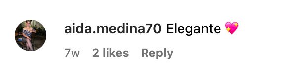 Fan comments on Nicole Kidman’s updated style. | Source: Instagram.com/nicolekidman