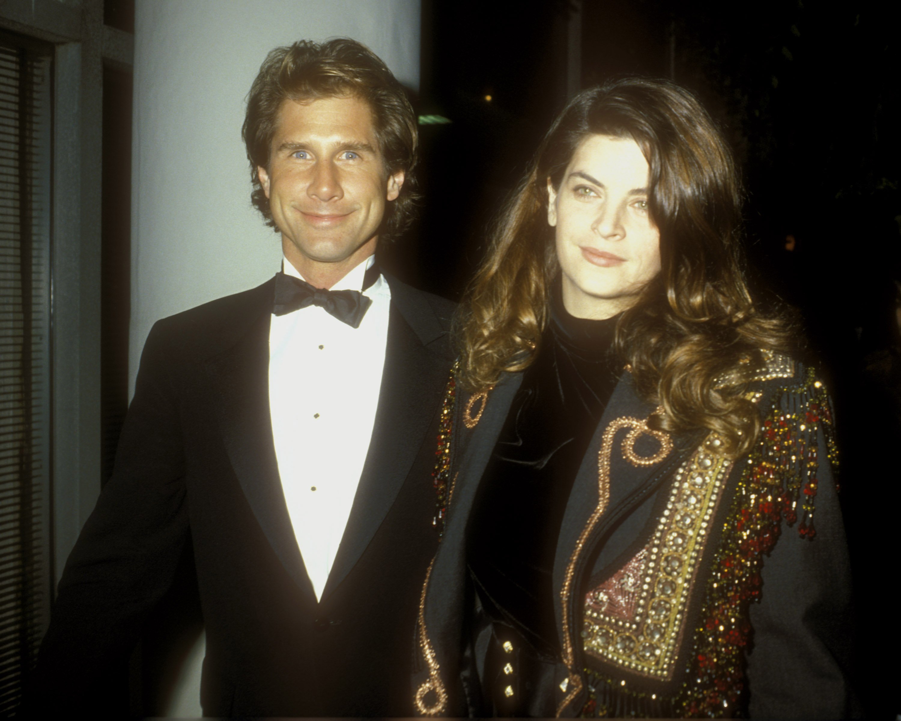 Parker Stevenson and Kirstie Alley during The 47th Annual Golden Globe Awards at The Beverly Hilton Hotel in Beverly Hills, California, United States. | Source: Getty Images 