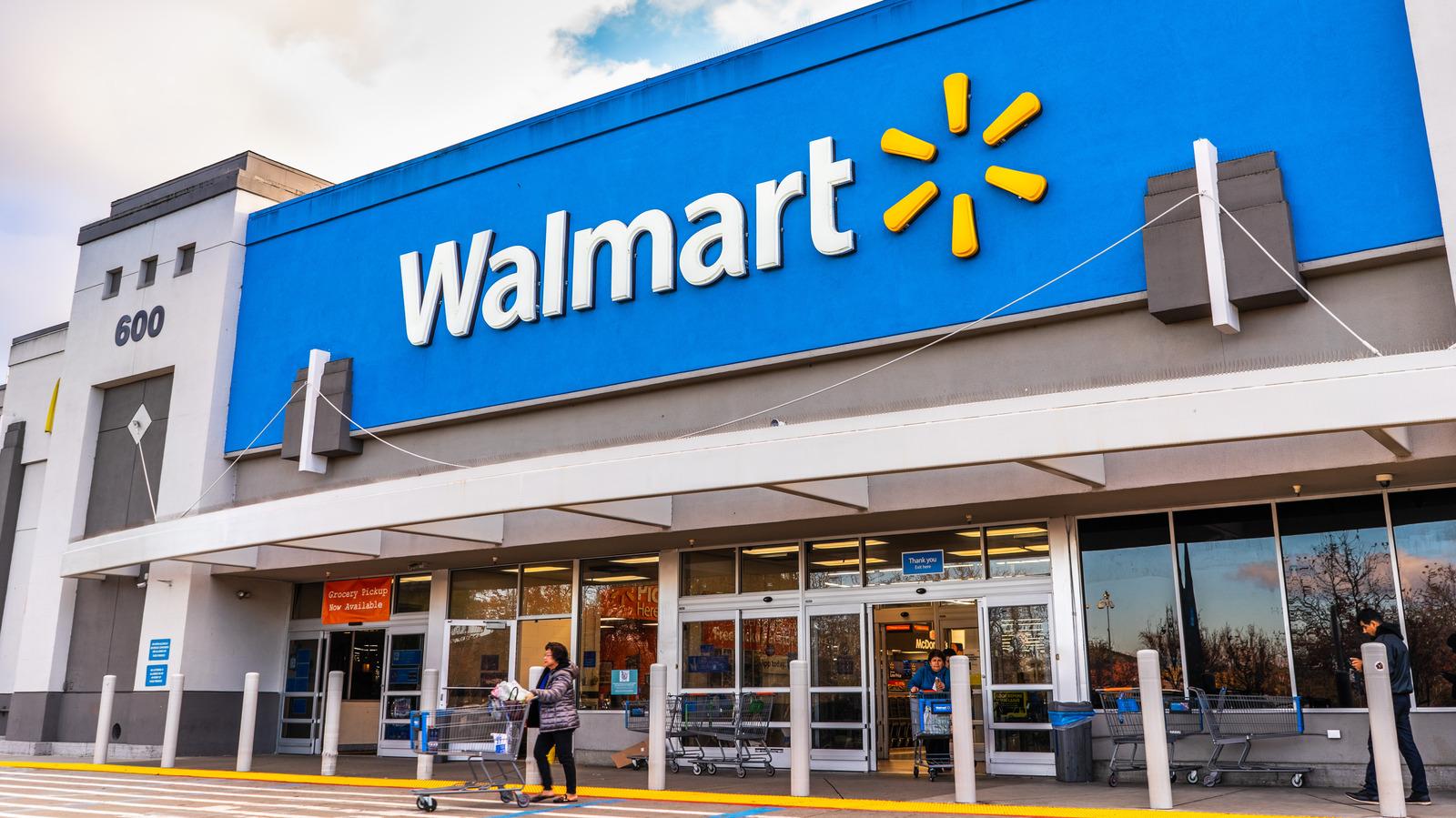 A Walmart store is pictured. According to the FDA, the recalled Bettergoods Pistachio Nut Butter was manufactured in Italy, imported by Botticelli Foods in New York, and distributed exclusively through Walmart before officials traced its distribution following the Salmonella detection. | Source: Getty Images