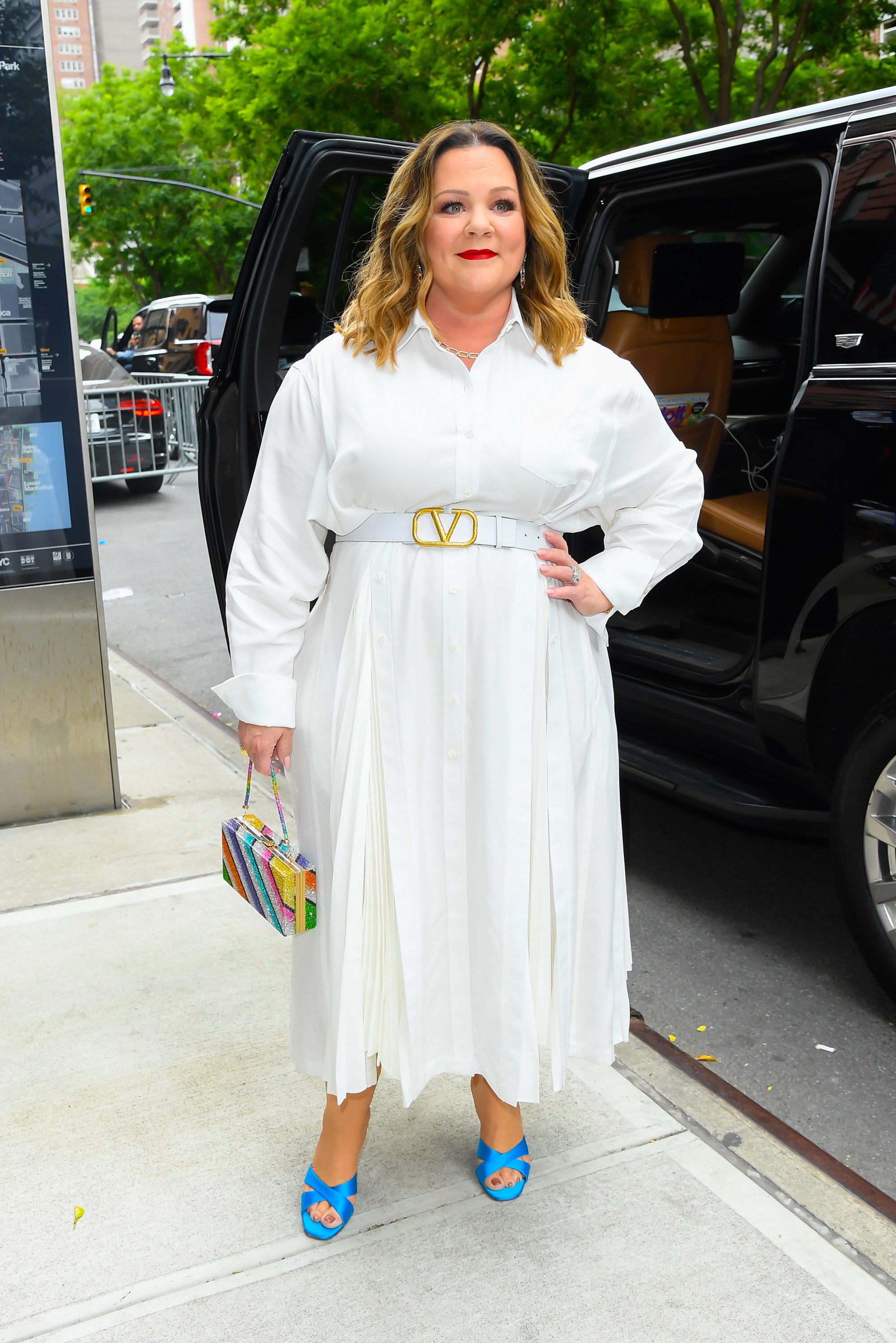 Melissa McCarthy is seen walking in SoHo on June 7, 2022 in New York City I Source: Getty Images
