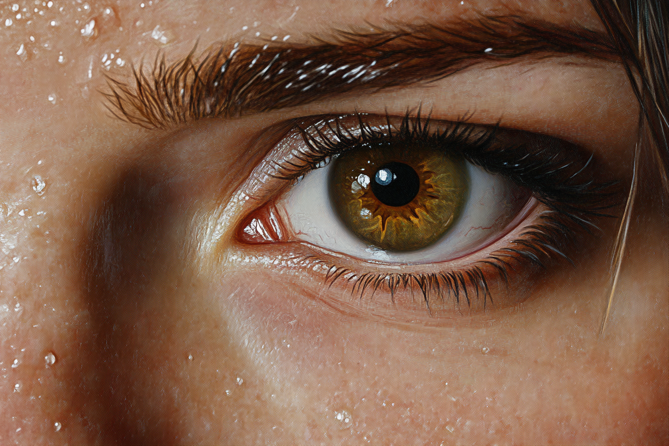 A close-up shot of a woman's eye | Source: Midjourney
