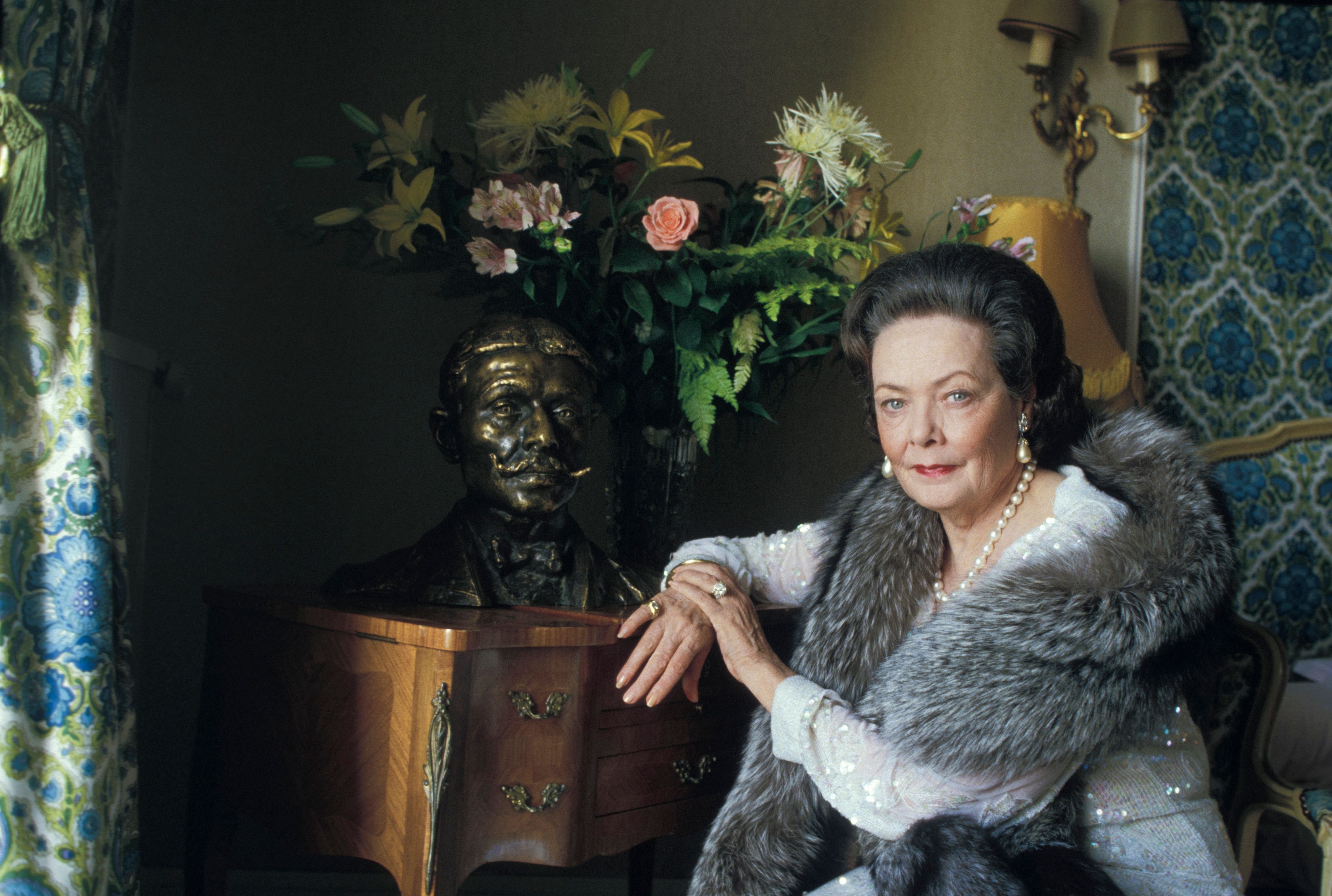  Gene Tierney at the Romantic Film Festival in 1986 in Cabourg, France | Source: Getty Images