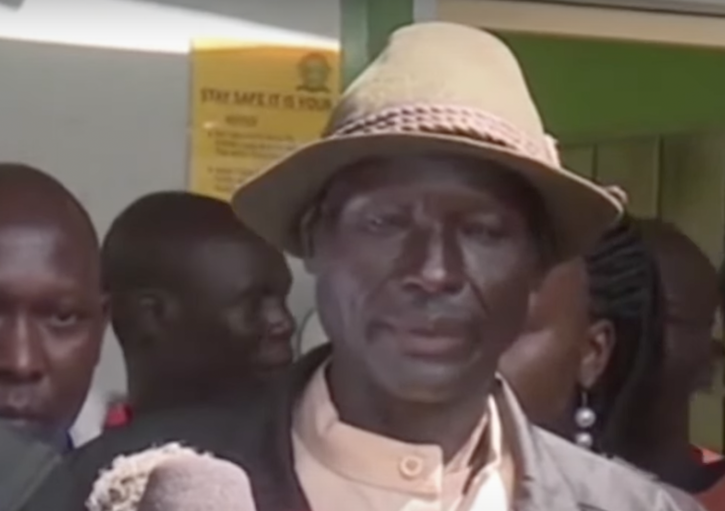 Rebecca Cheptegei's father speaking to local media. | Source: YouTube / KTN News Kenya