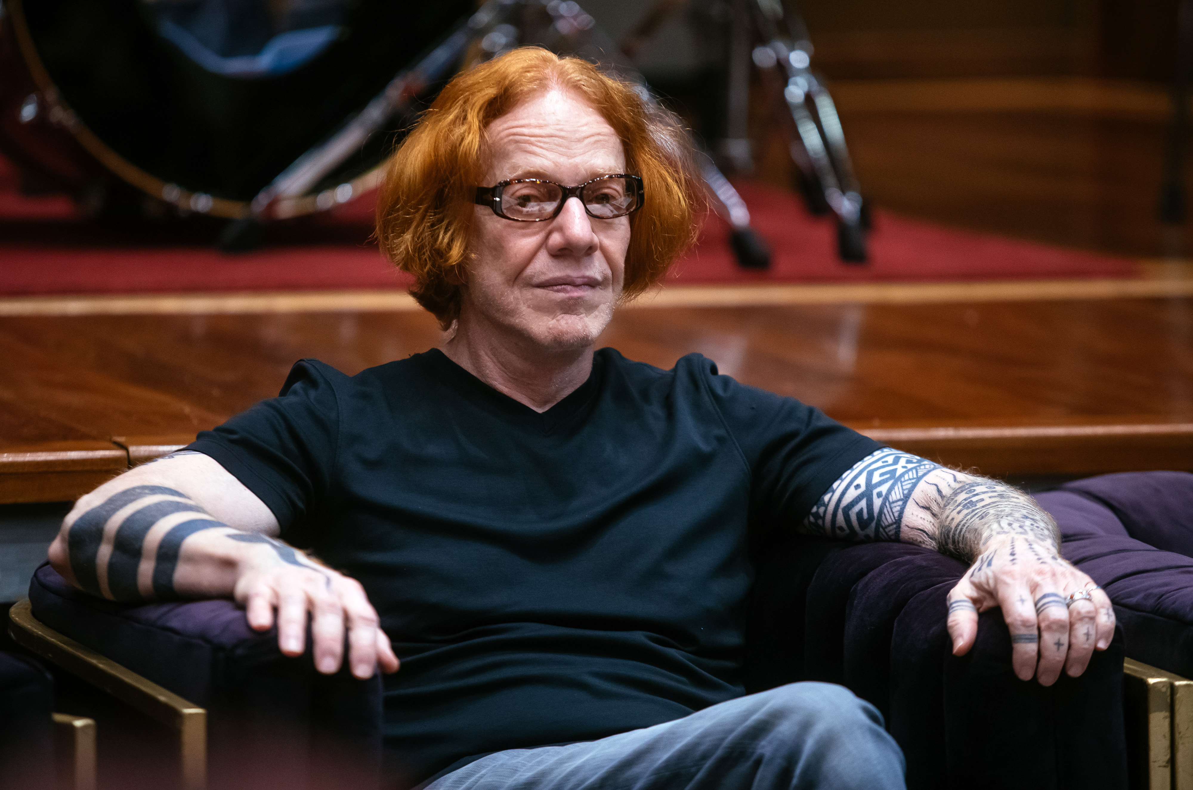 Danny Elfman attends a press conference for his show "The Nightmare Before Christmas" on October 30, 2024 | Source: Getty Images