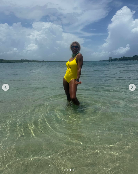 Serena Williams posing for the camera. | Source: Instagram/serenawilliams