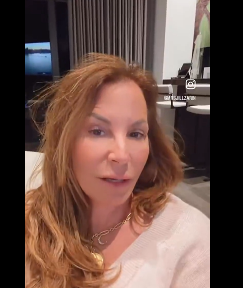 Jill Zarin gives her review of Bad Bunny's Super Bowl Halftime Show, from a post dated February 9, 2026. | Source: X/GibsonJohns