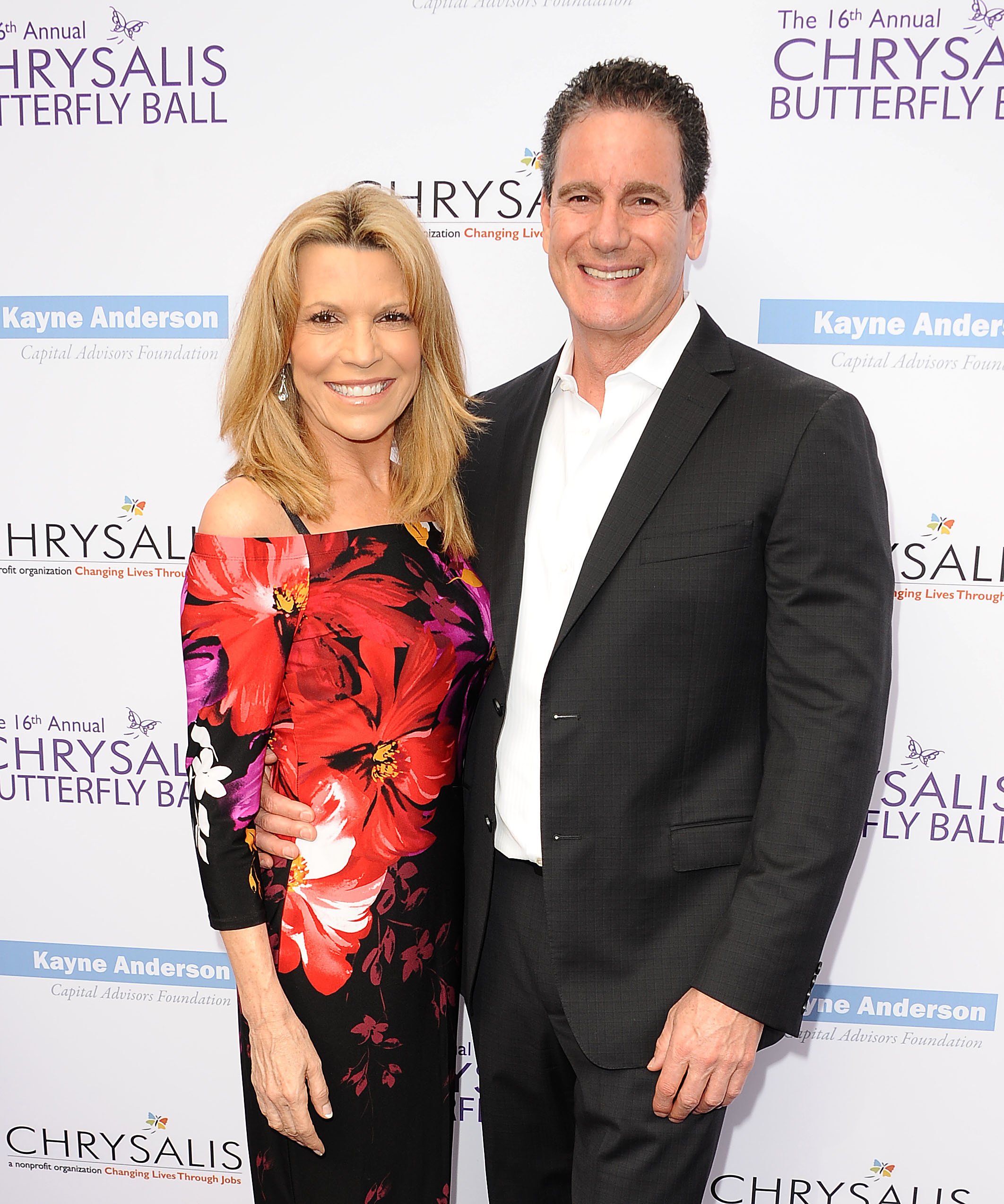 Vanna White and John Donaldson at the 16th annual Chrysalis Butterfly Ball ...