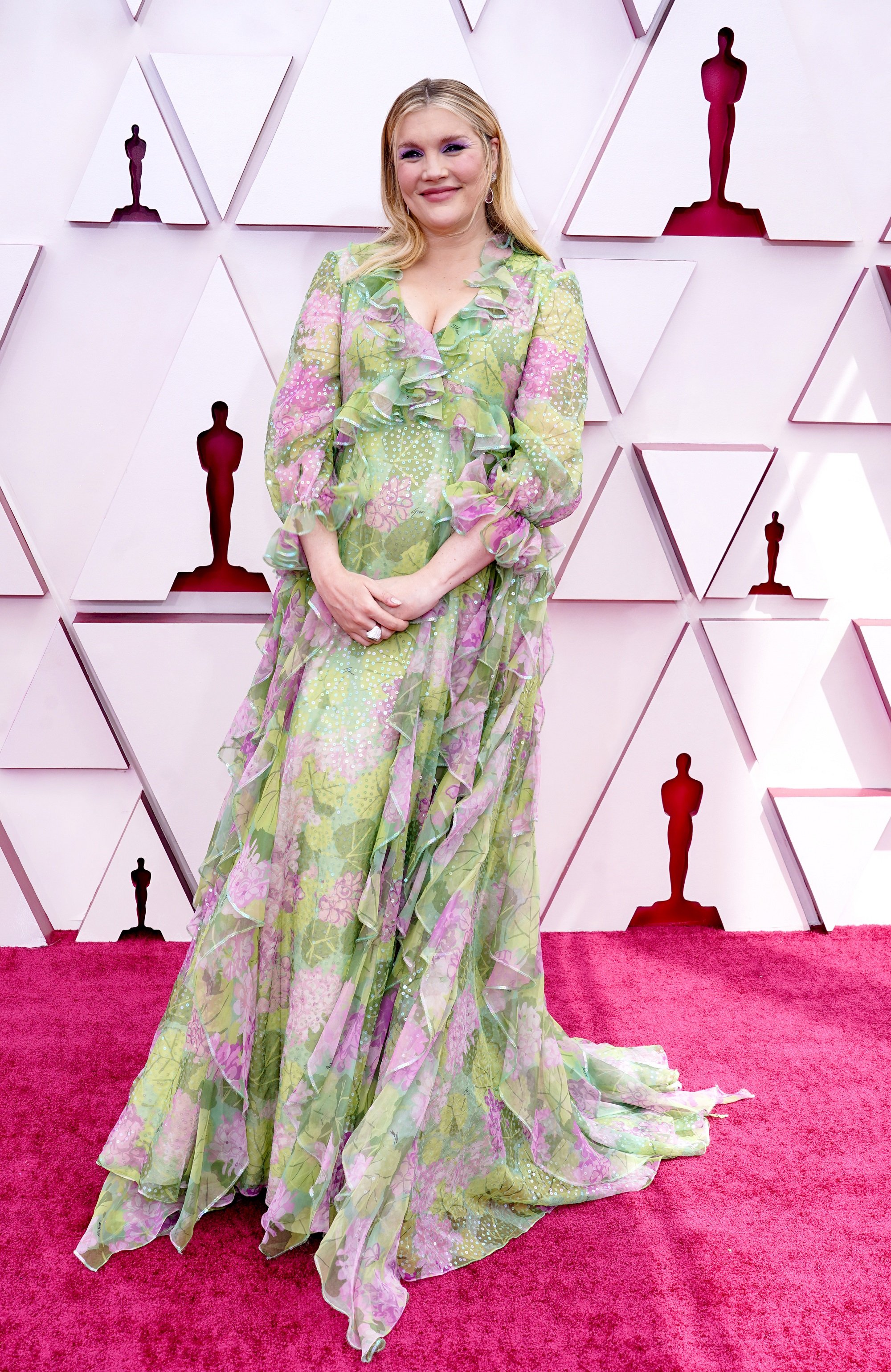 Emerald Fennell en Premios Oscar 2021 en Los Ángeles. | Foto: Getty Images