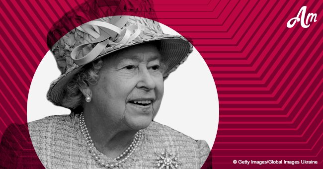 The Queen looks really happy as she attends the Royal Windsor Horse Show