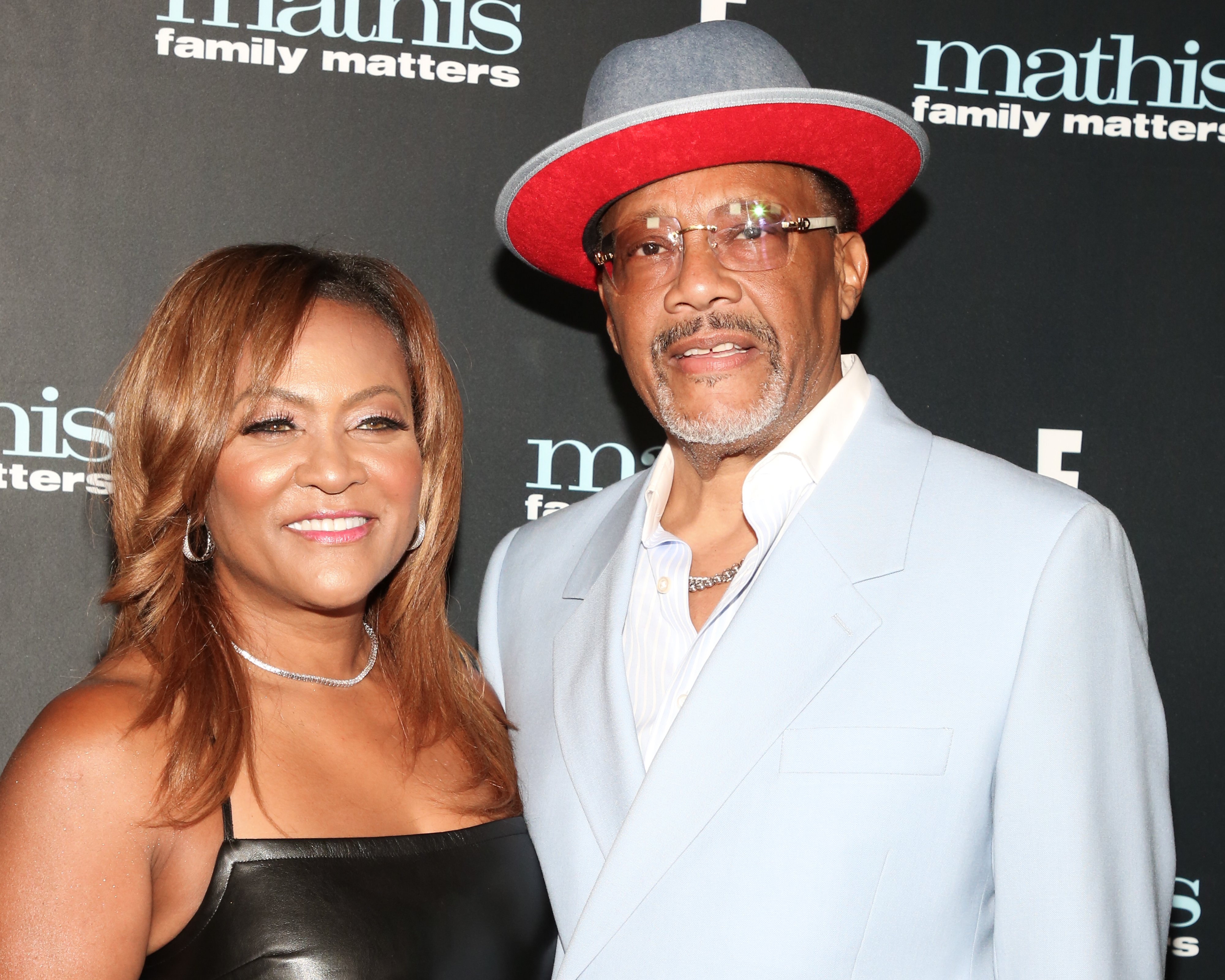 Linda Reese Mathis (L) and Greg Mathis (R) attend the premiere of E!'s new series "Mathis Family Matters" at Casita Hollywood, on June 17, 2022, in Los Angeles, California. | Source: Getty Images