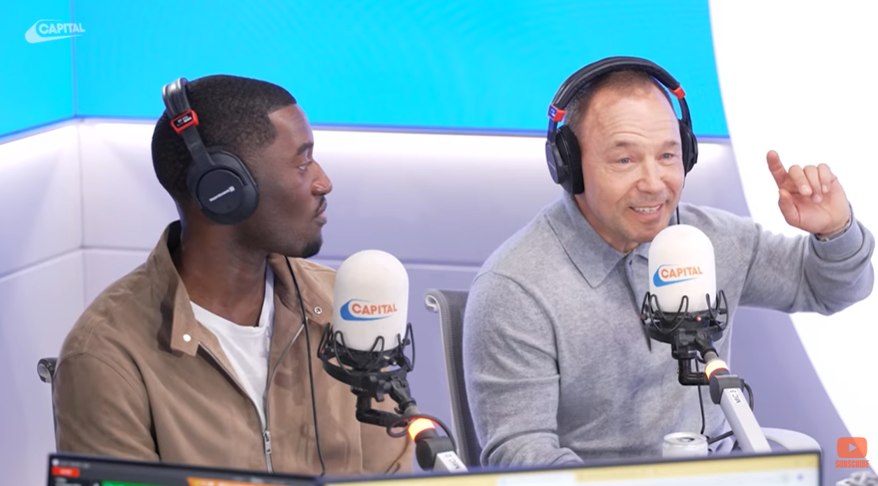 Stephen Graham speaks during his appearance on Capital FM's "Capital Breakfast" alongside Malachi Kirby on 19 January 2026. | Source: YouTube/Capital FM