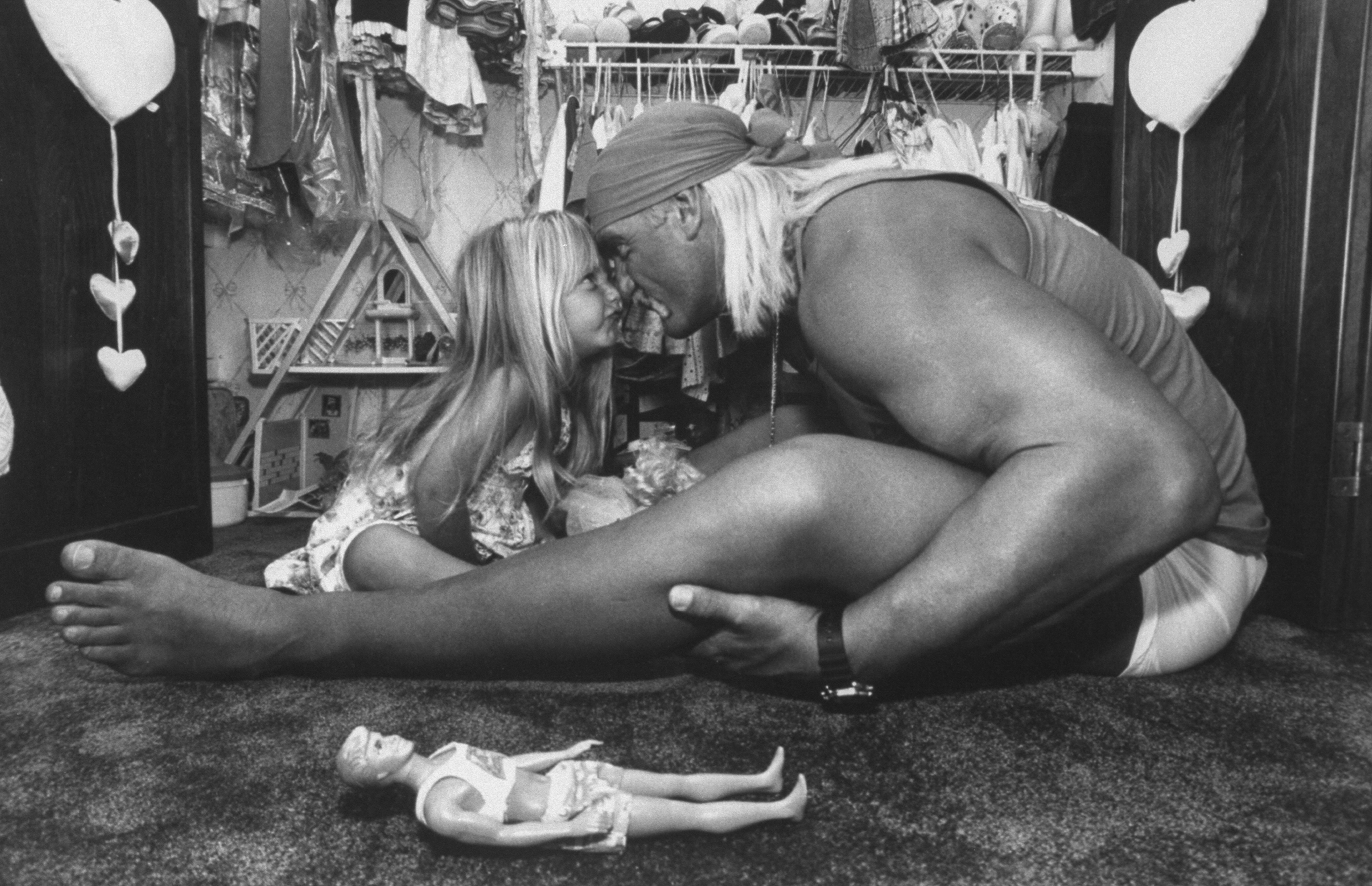Brooke and Hulk Hogan photographed in 1991. | Source: Getty Images