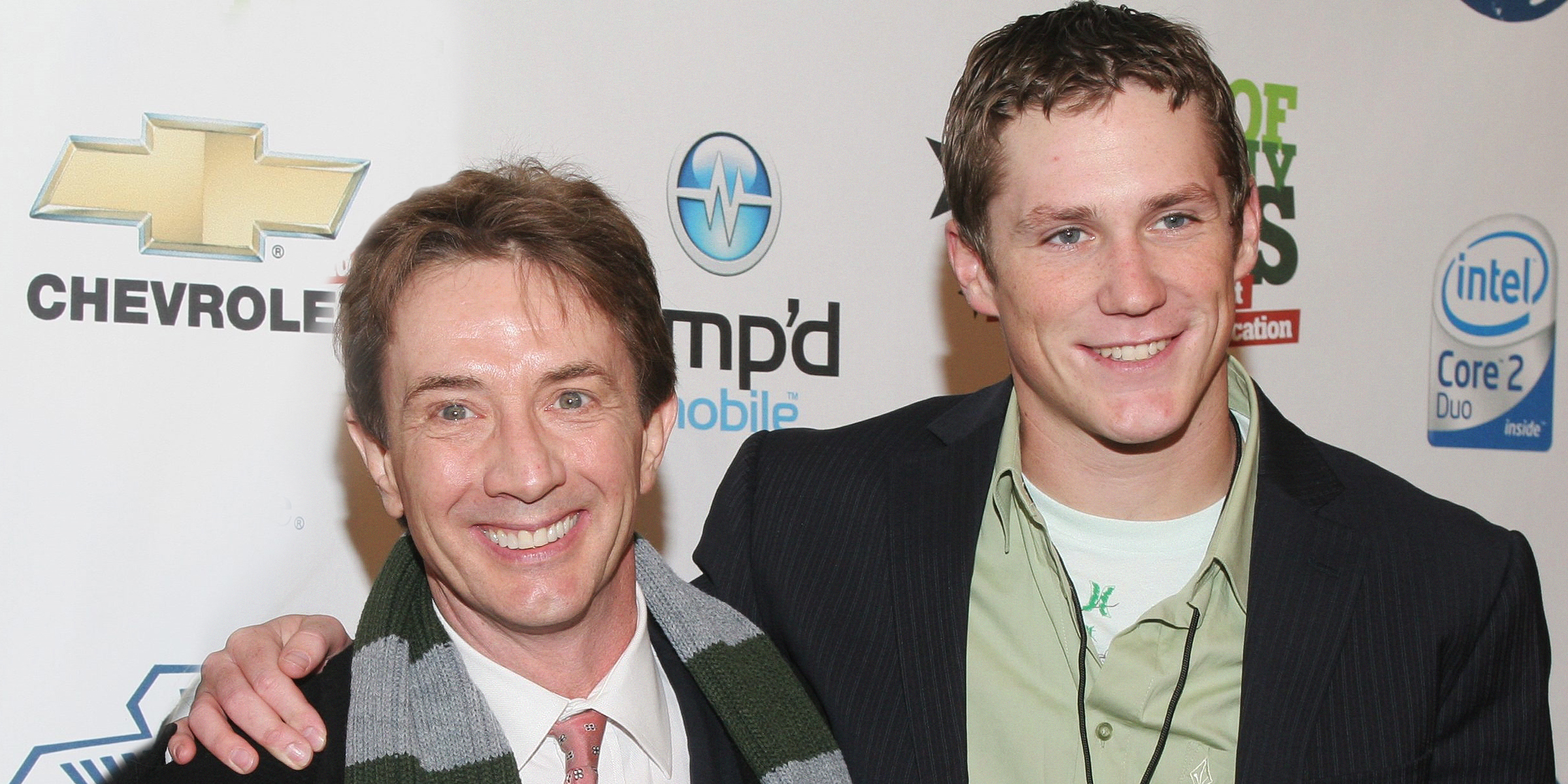 Martin Short and his son Oliver Patrick Short | Source: Getty Images