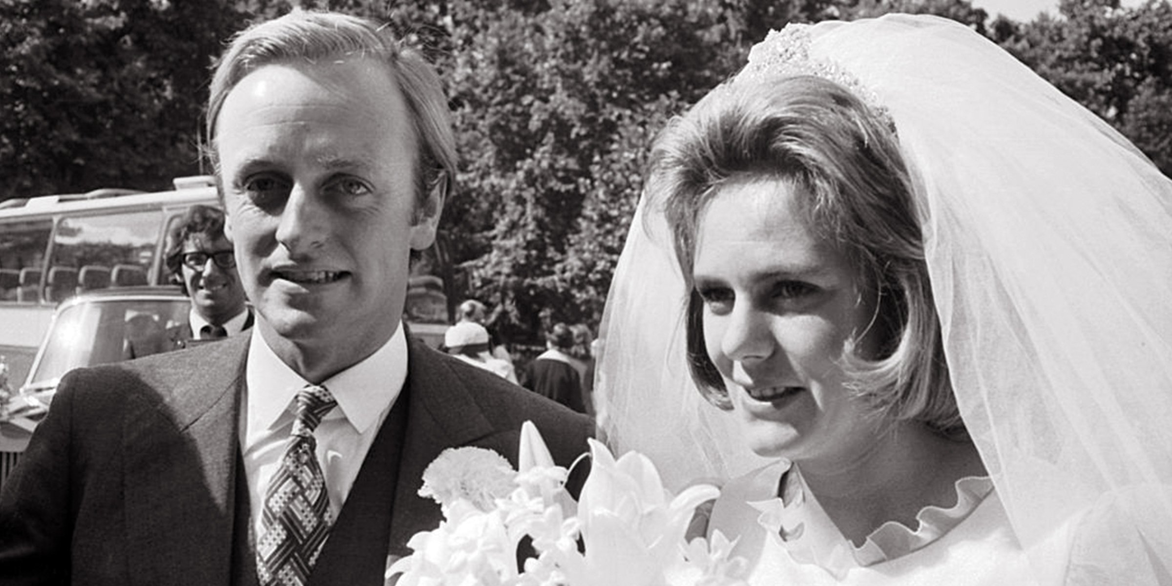 Andrew Henry Parker Bowles and Camilla Queen Consort, 1973 | Source: Getty Images