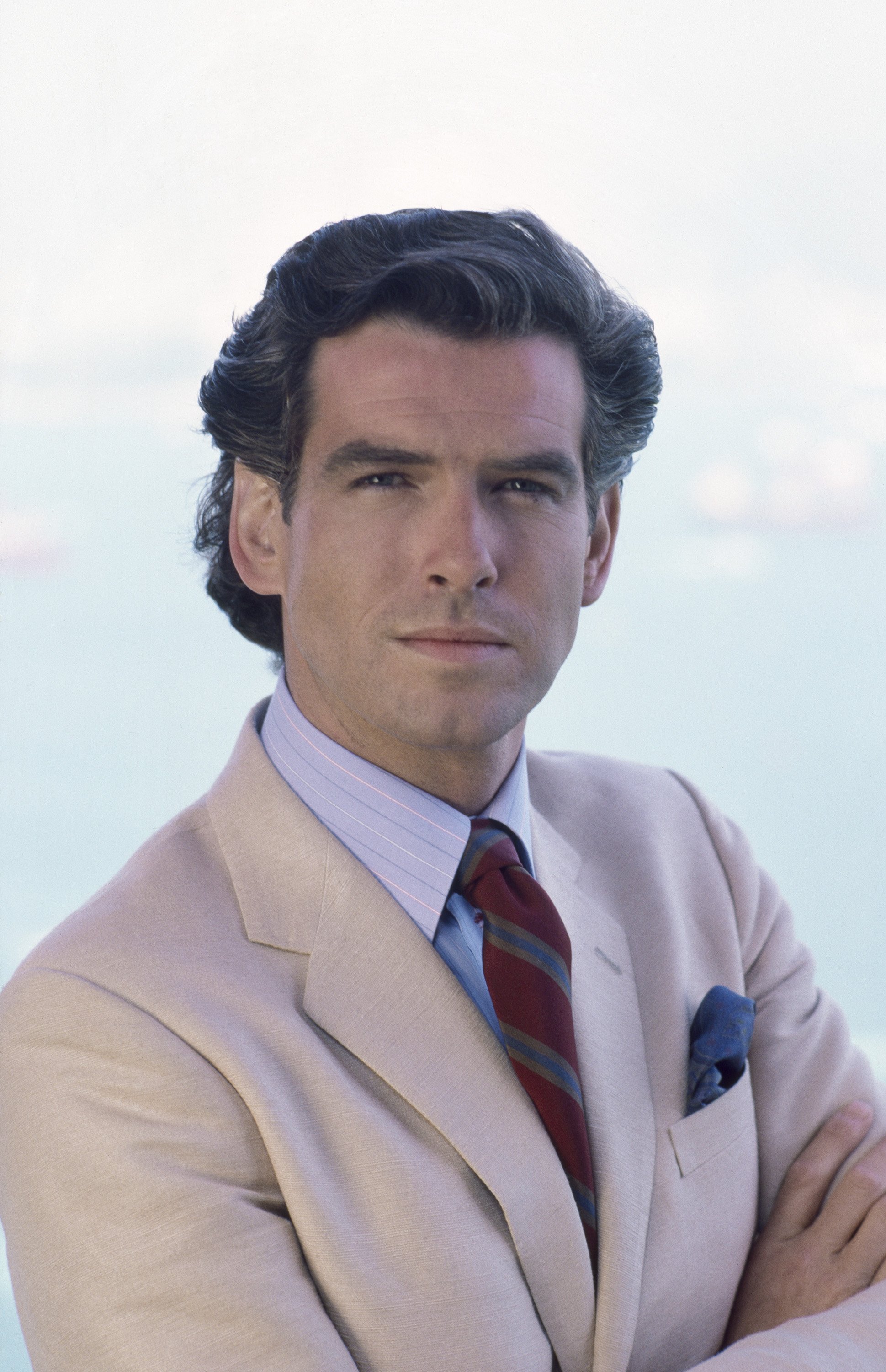 Pierce Brosnan as Remington Steele in the early '80s | Source: Getty Images