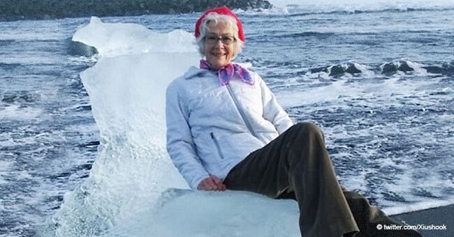 Iceberg Queen: Elderly Woman Drifted out to Sea after Posing Dangerously on an 'Ice Throne'