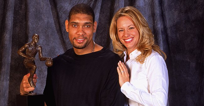 Tim Duncan and Amy Sherill | Source: Getty Images