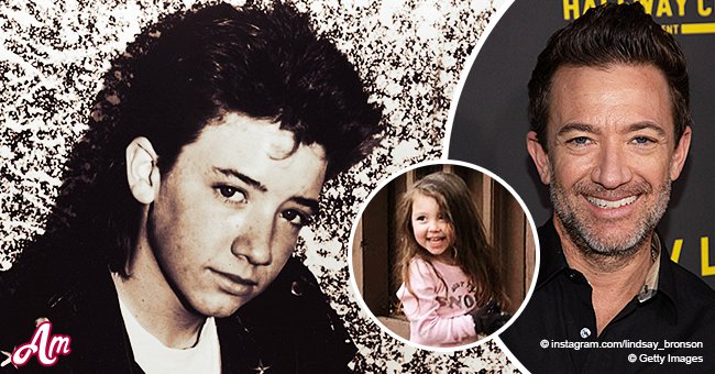 David Faustino's Long-Haired Daughter Throws Snowballs at 'Mommy and
