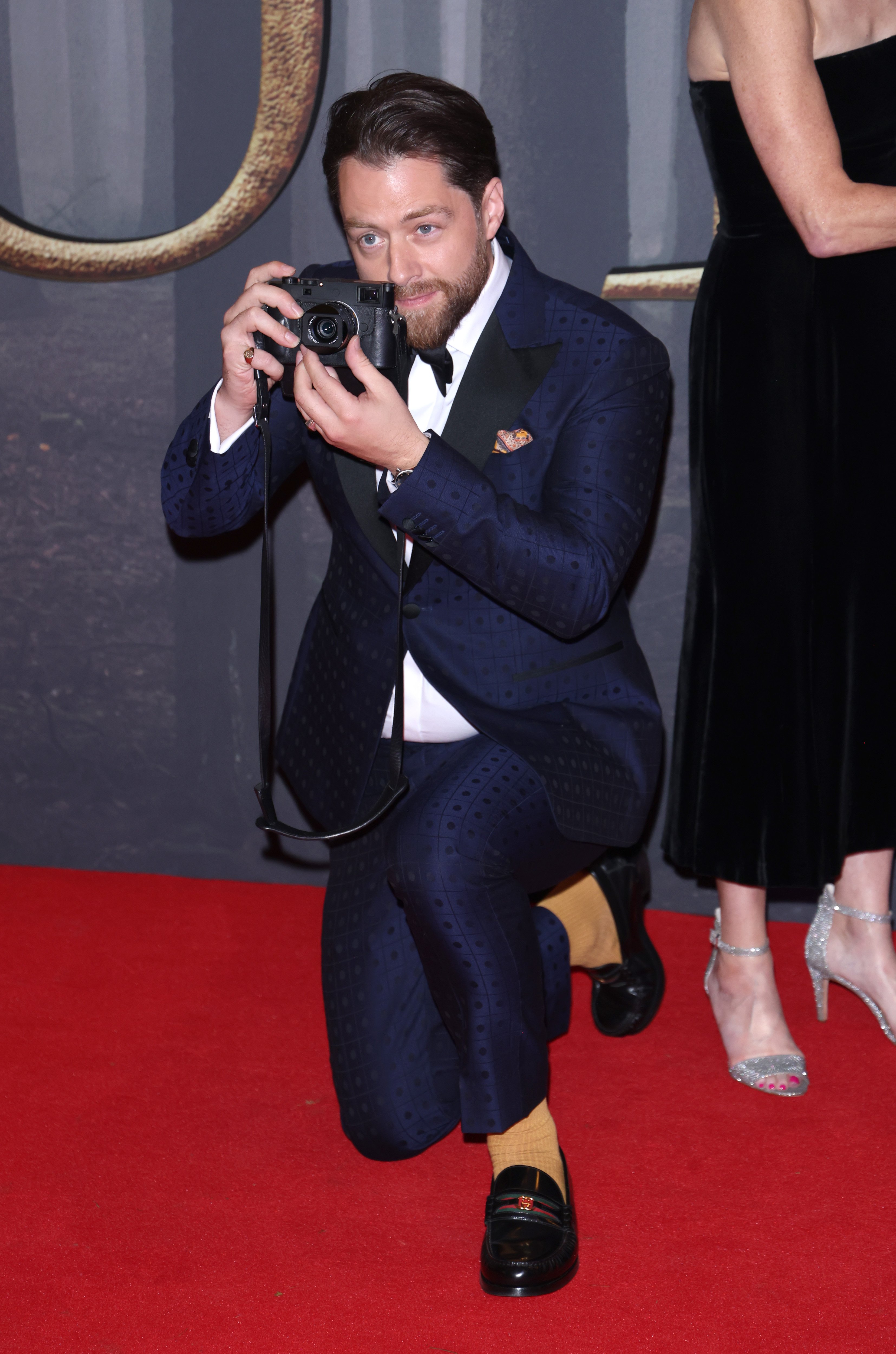 Richard Rankin attends the "Outlander" Season Six Premiere at The Royal Festival Hall in London, England on February 24, 2022 | Source: Getty Images