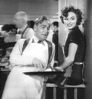 Cropped screenshot of William Demarest and Cheryl Walker from the film Stage Door Canteen | Source: Wikimedia Commons
