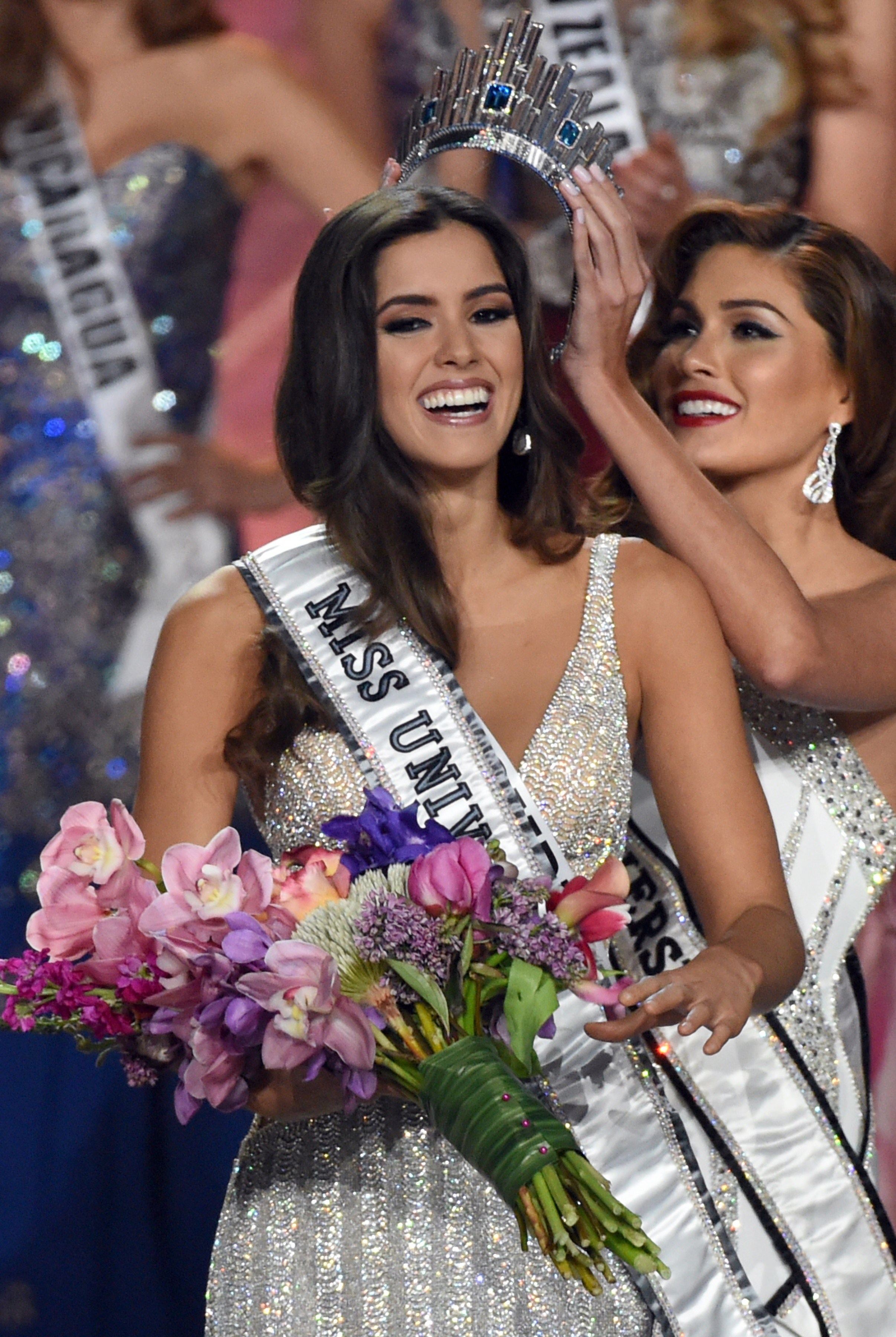 Paulina Vega crowned Miss Universe 2014 during the 63rd Annual Pageant on January 25, 2015, in Miami, Florida | Source: Getty Images