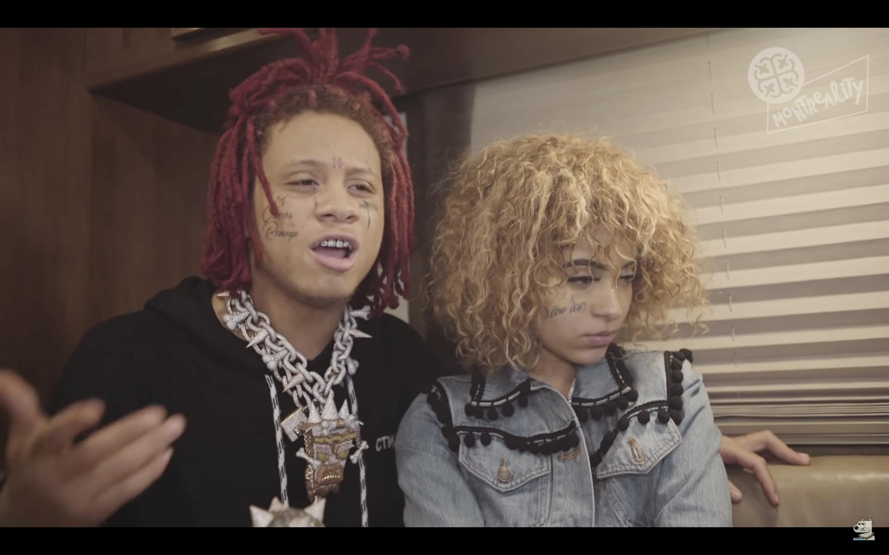 Trippie Redd and Aylek$ during an interview with MONTREALITY. | Source: YouTube/@MONTREALITY