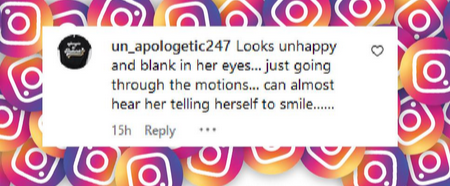 A fan comments on Jennifer Lopez's appearance at the "Unstoppable" premiere from a post dated, November 5, 2024 | Source: Instagram/enews/