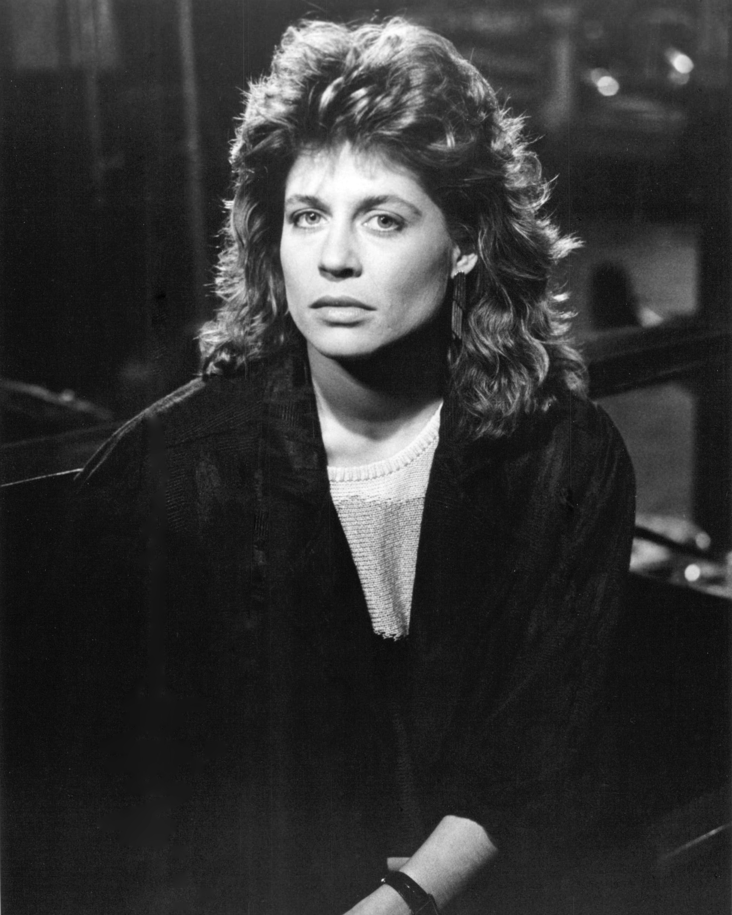 Linda Hamilton, circa 1985. | Source: Getty Images