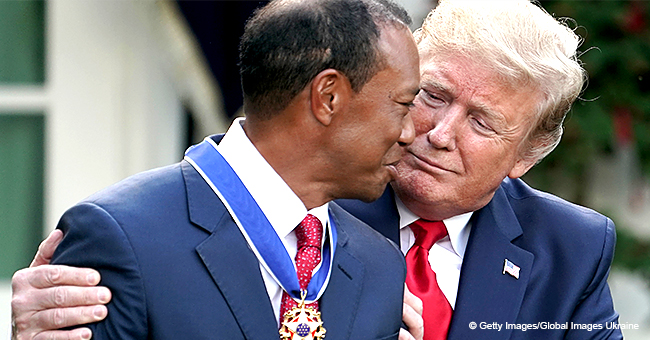 Tiger Woods Receives Medal of Freedom from President Trump