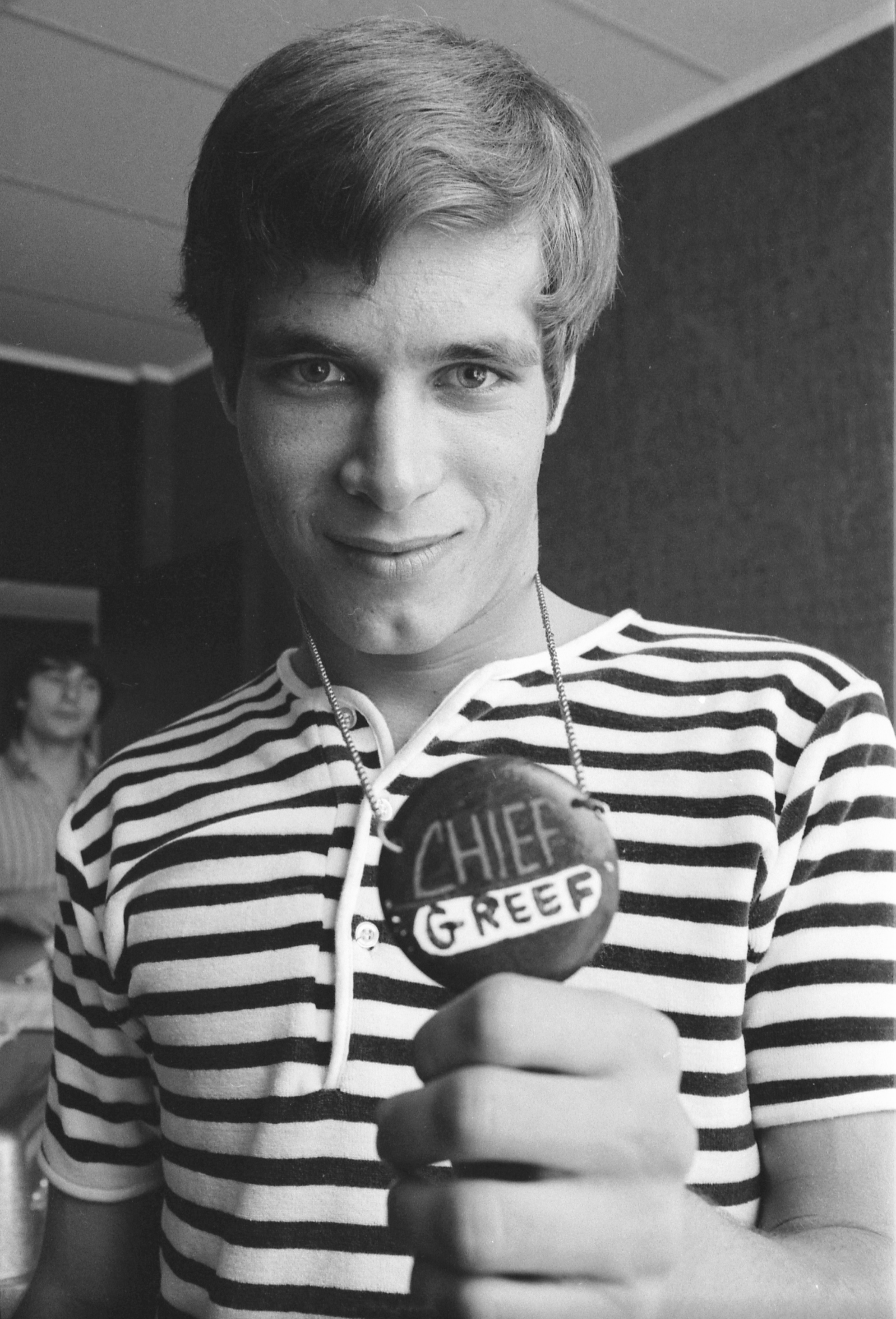 Don Grady on the set of "My Three Sons," 1966 | Source: Getty Images