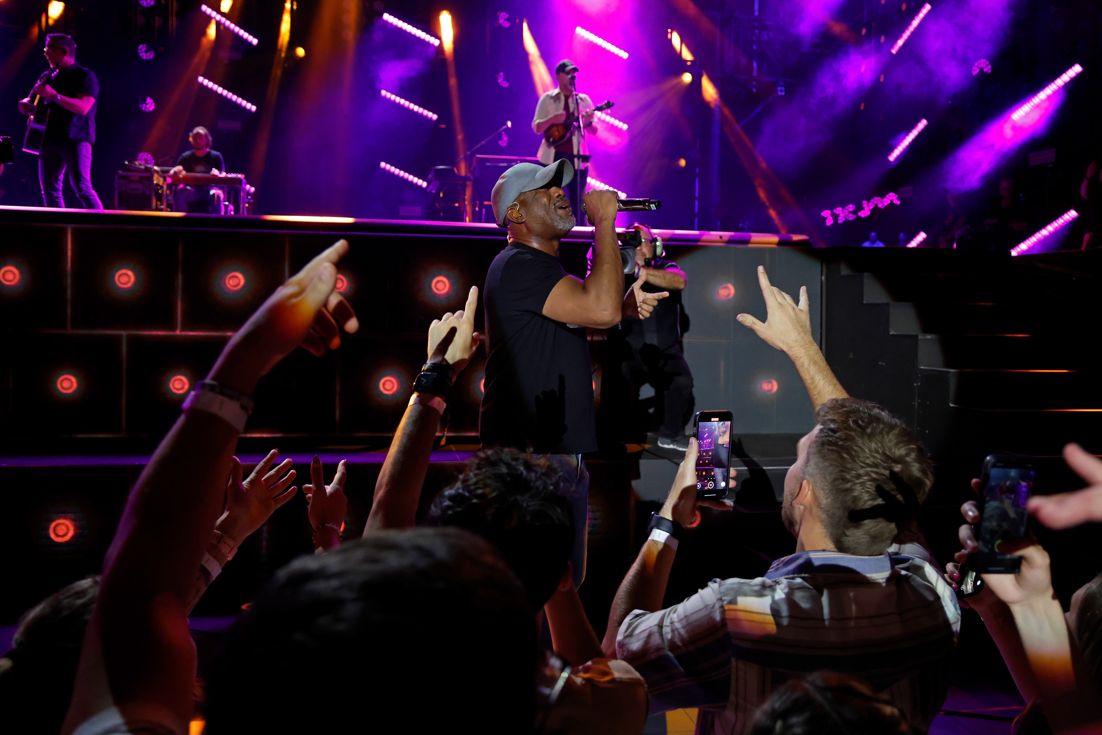 Darius Rucker performs during CMA Fest 2025 at the main stage at Nissan Stadium in Nashville, Tennessee on June 5 | Source: Getty Images