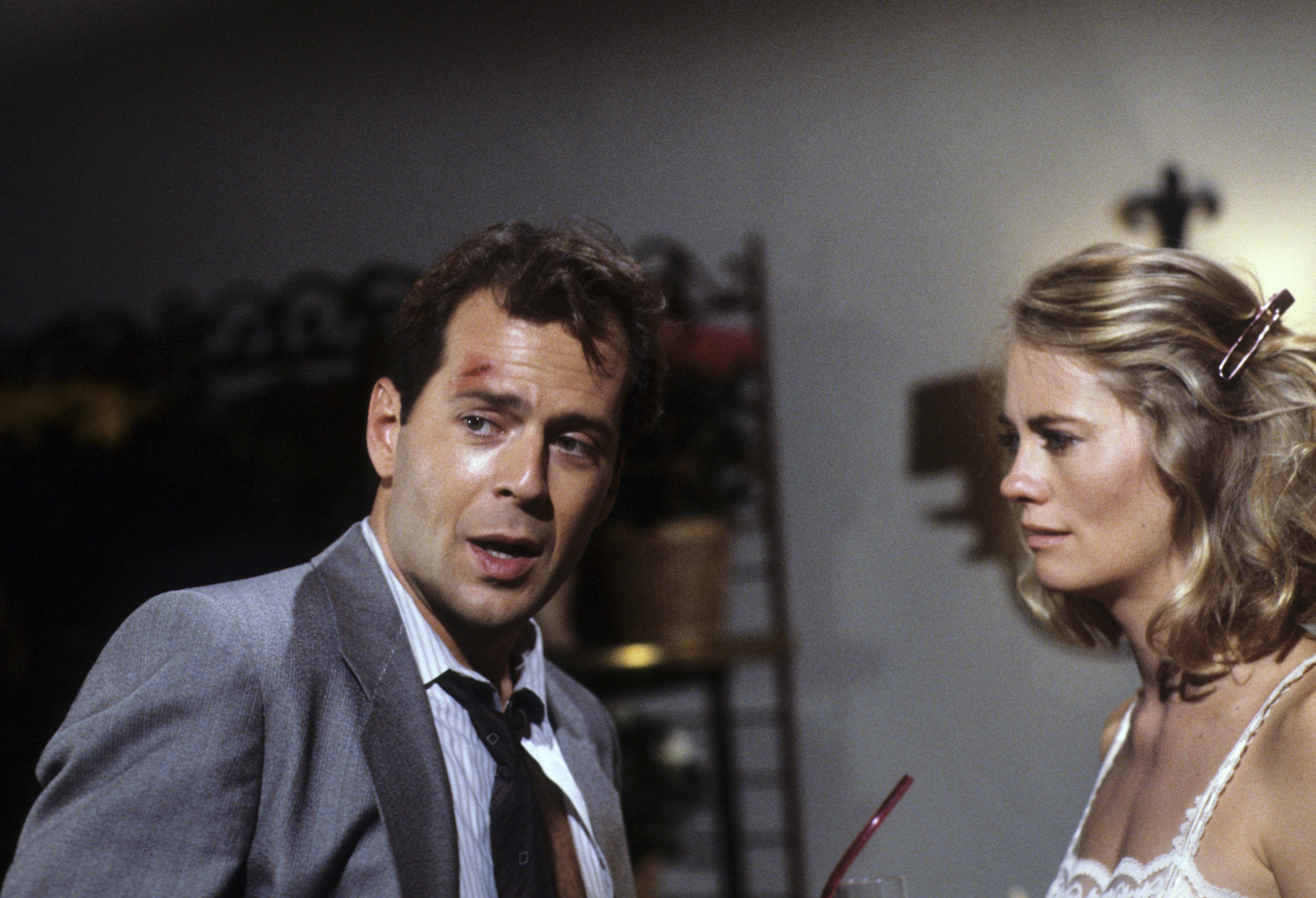Bruce Willis starring in "Moonlighting" 1985. | Source: Getty Images