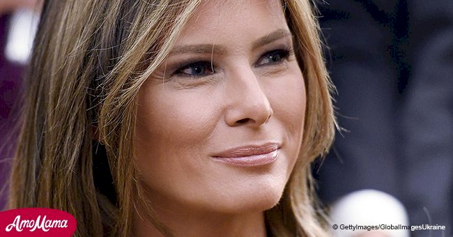 Melania Trump is unrecognizable with new blonde hair, and fans think the color is ‘awesome’