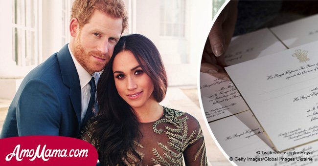 Prince Harry and Meghan's wedding invitations are revealed. Just take a look at these beauties