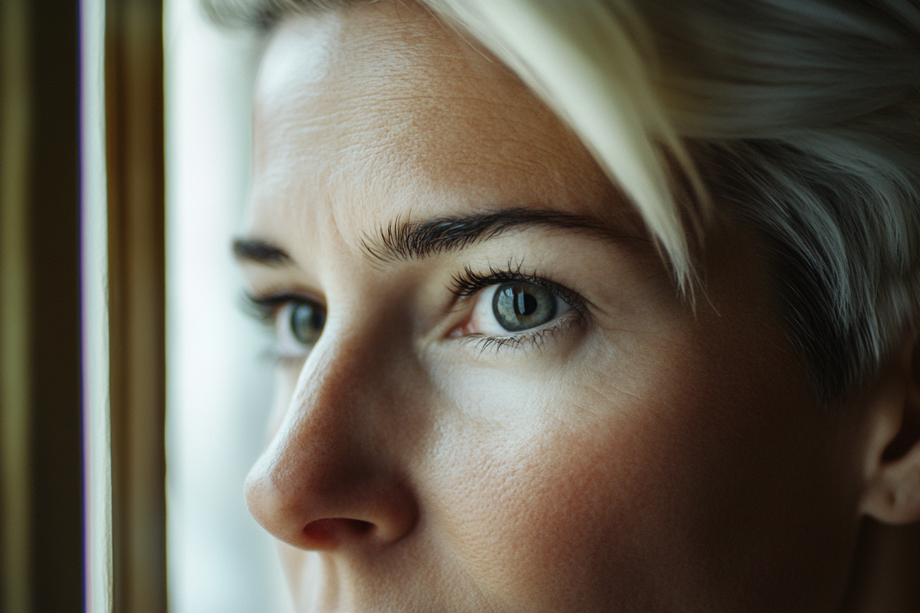 A close-up shot of a woman's eyes | Source: Midjourney