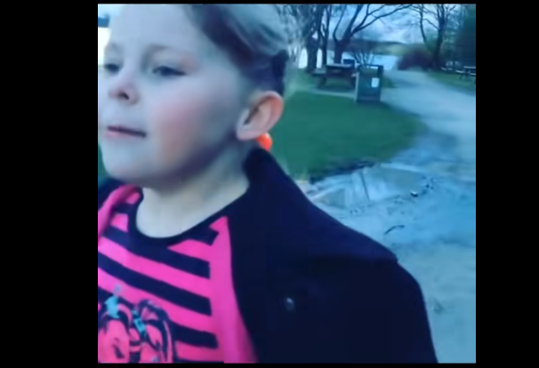 A young Mellodie-Ocean Jarman goofs around, as seen in a post dated May 18, 2025 | Source: Facebook/steven.darby.16