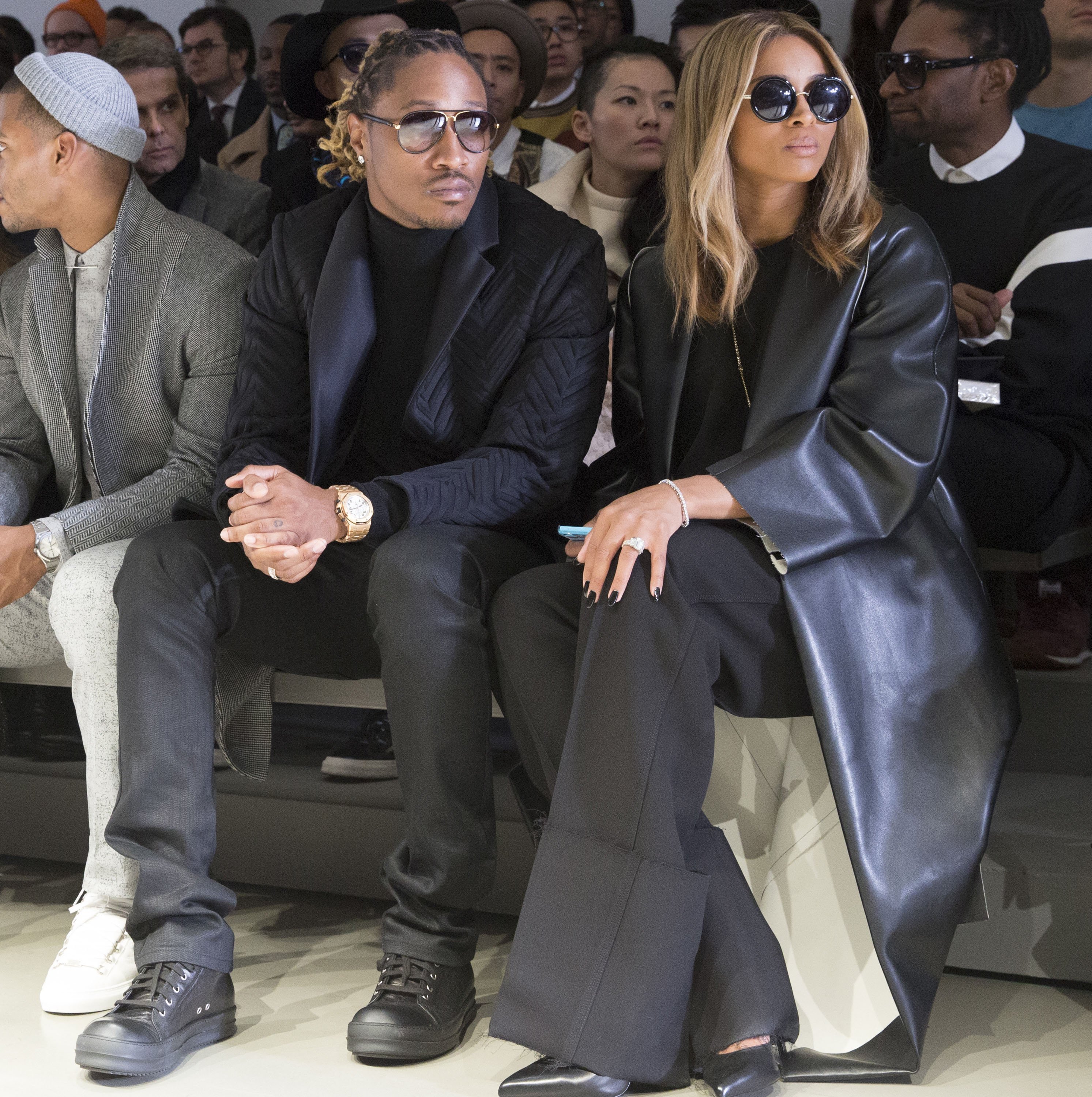 (Before the split) Future & Ciara at the Milan Fashion Week in Milan, Italy on Jan. 12, 2014. | Photo: Getty Images