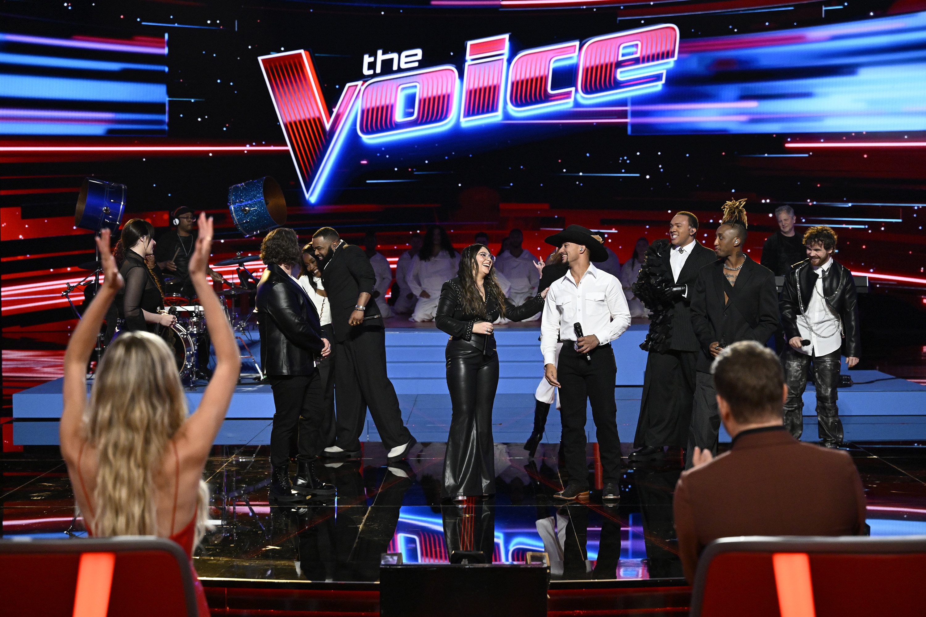 Finalists appear onstage during "The Voice" Season 27 finale on May 20, 2025 | Source: Getty Images