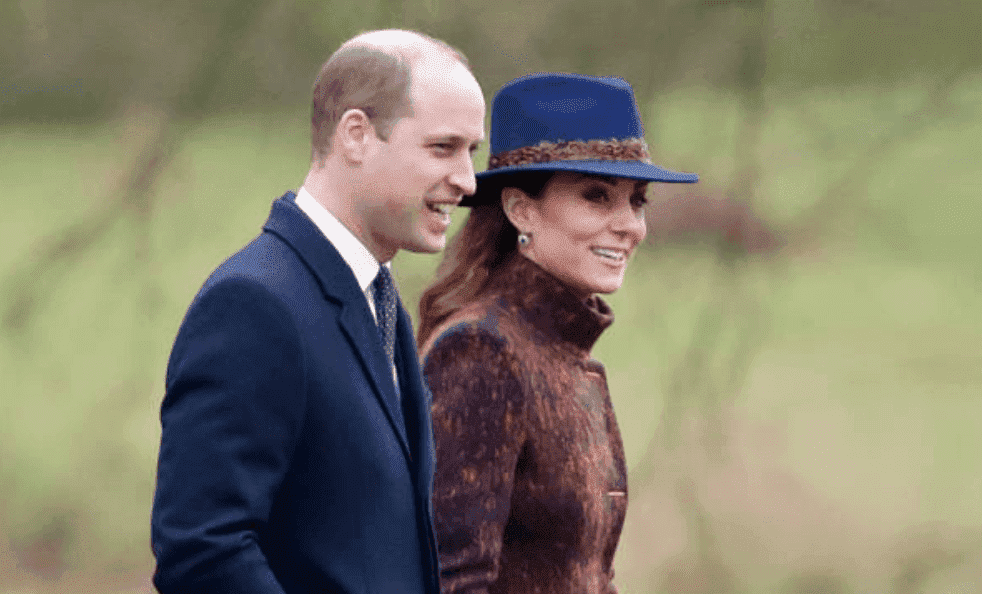 Prince William and Kate Middleton greet crowds as they make their way to the Sunday service at the Church of St Mary Magdalene, on the Sandringham estate, on January 5, 2020, in King's Lynn, England | Source: Max Mumby/Indigo/Getty Images