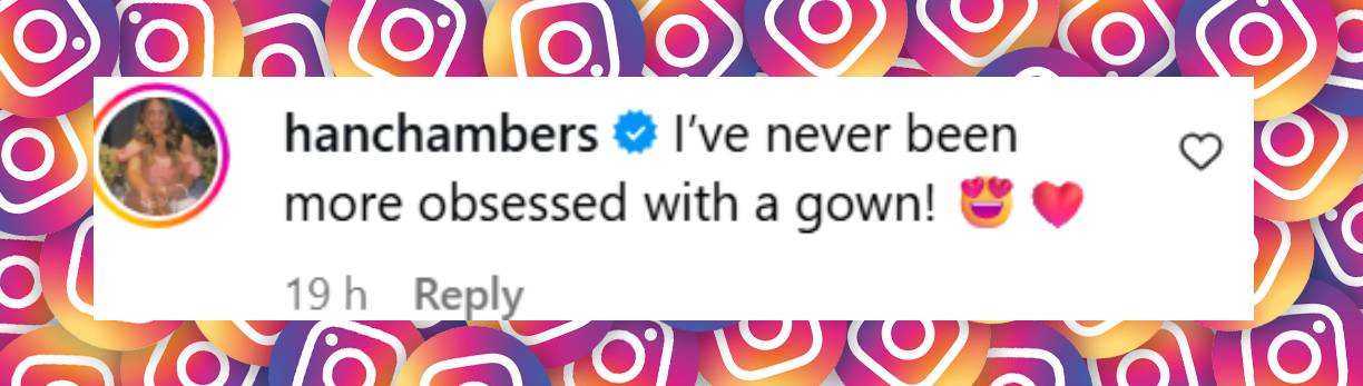A fan comment dated August 3, 2025 | Source: Instagram/officialmelb