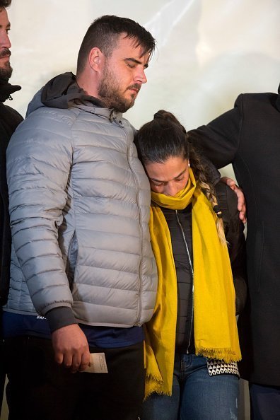 José Roselló y Vicky García en enero de 2019. | Foto: Getty Images