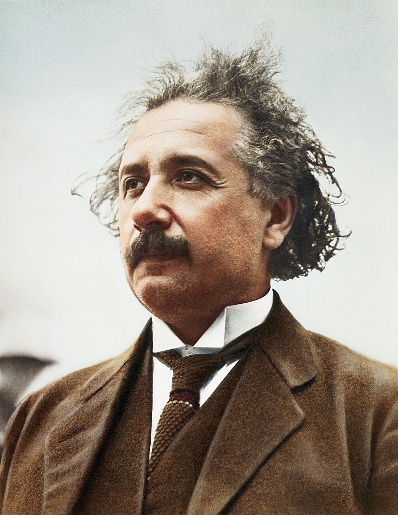 Portrait d'Albert Einstein. | Photo : Getty Images