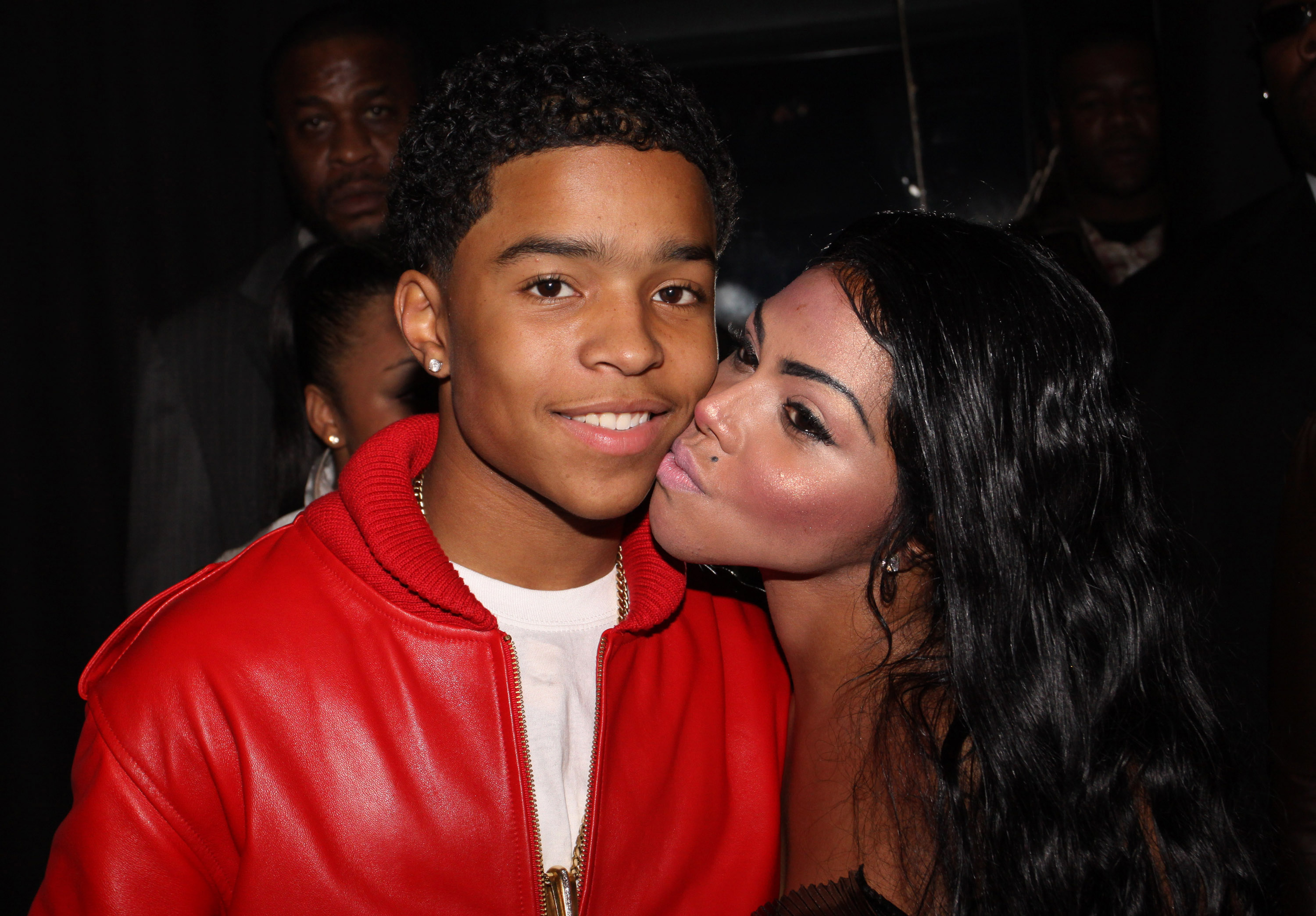 Justin Combs and Lil' Kim attend Justin Dior Comb's 16th birthday party on January 23, 2010, in New York City. | Source: Getty Images