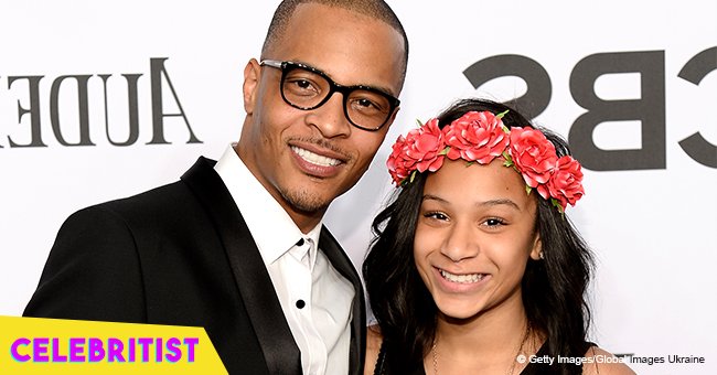  T.I.'s grown daughter Deyjah flaunts tiny waist in yellow crop top & distressed jeans in photo