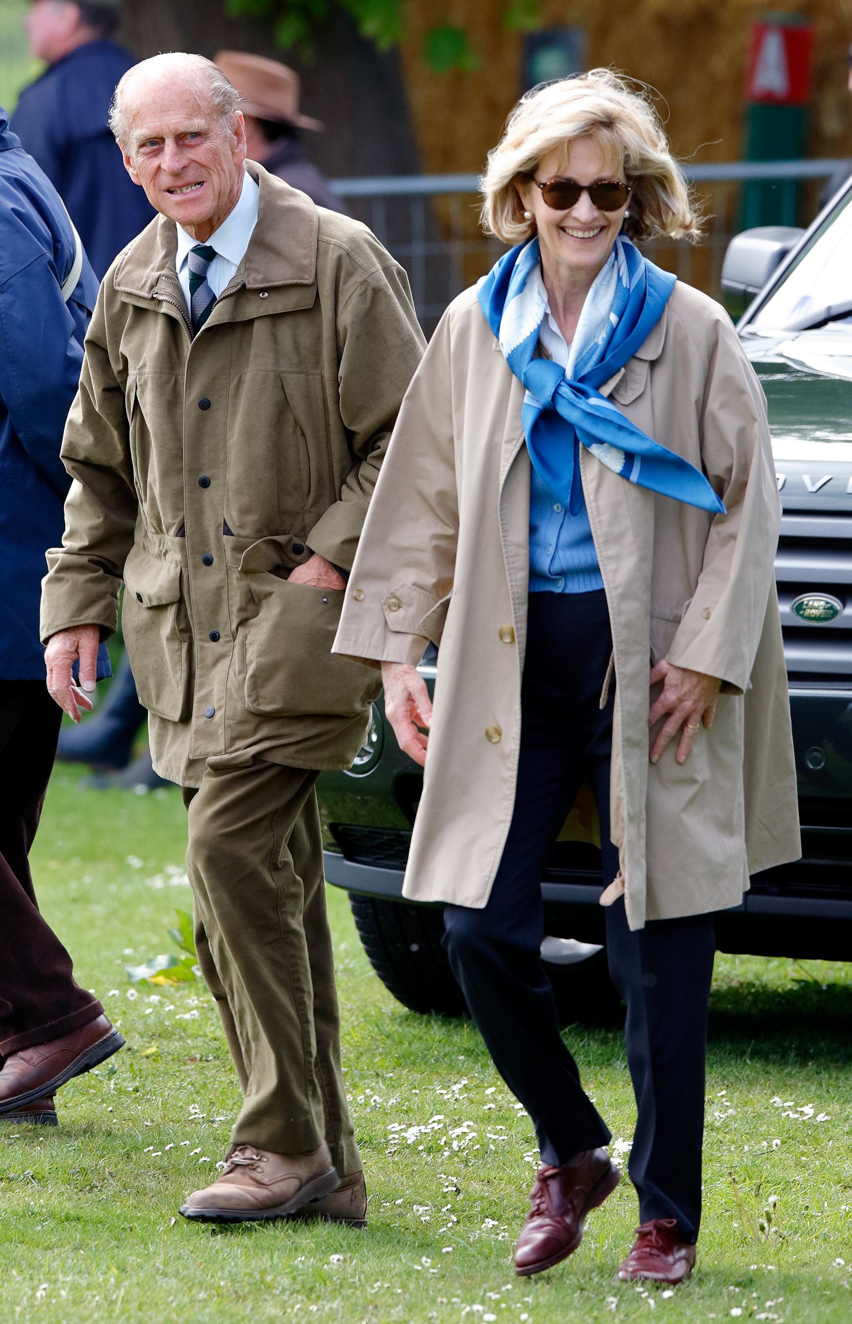 Prince Philip and Penelope Knatchbull, Lady Brabourne at day 3 of the Royal Windsor Horse Show in Home Park on May 12, 2007 | Photo: Getty Images