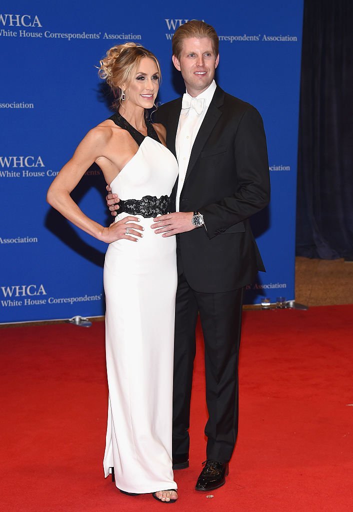 Lara and Eric Trump attend the 102nd White House Correspondents' Association Dinner. | Source: Getty Images